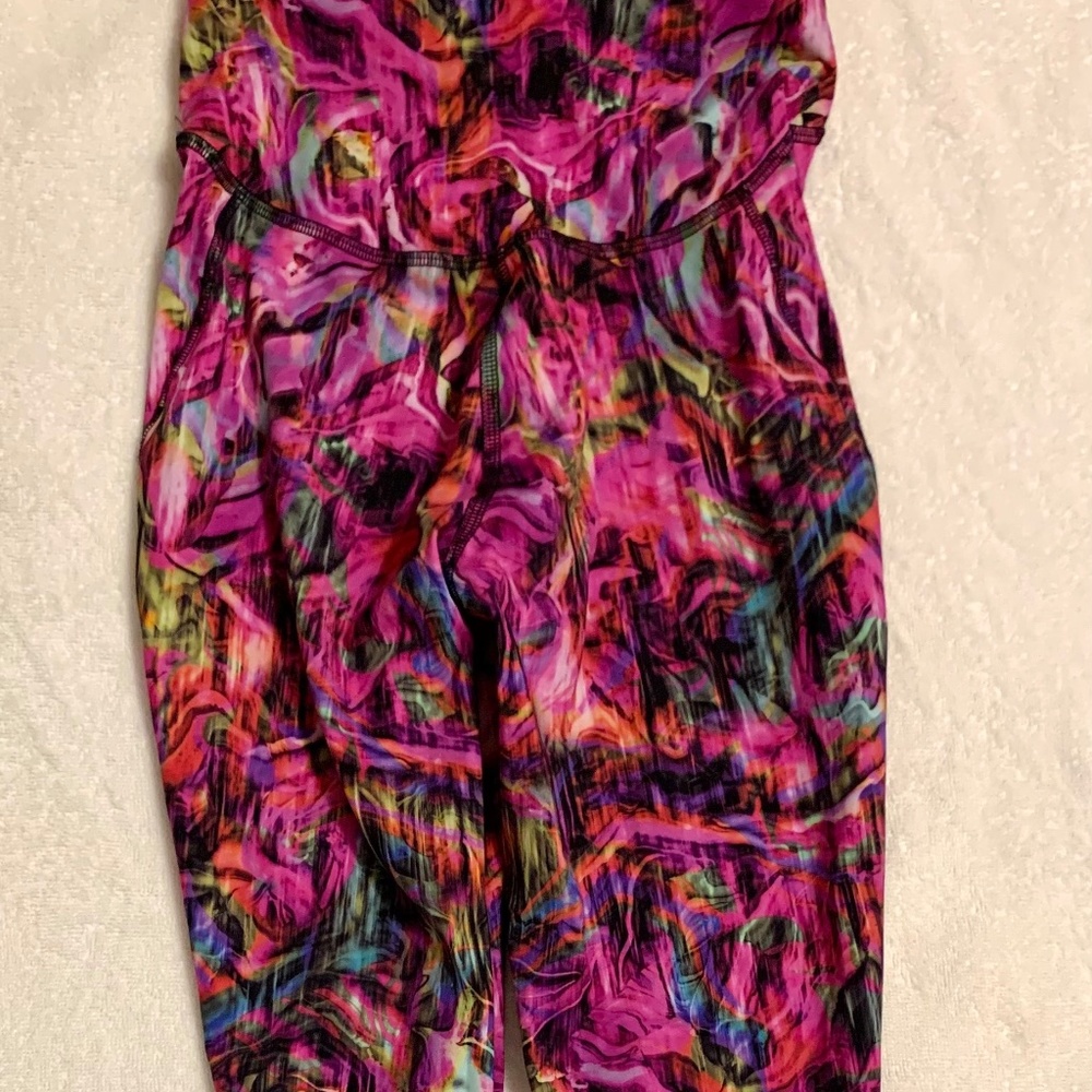 Lululemon Base Pace Intensity Multi Leggings Size: 2